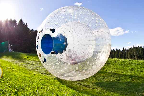 Zorbing at OGO Rotorua was a unique experience