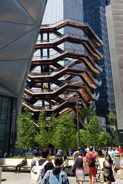 Hudson Yards at the north end of High Line