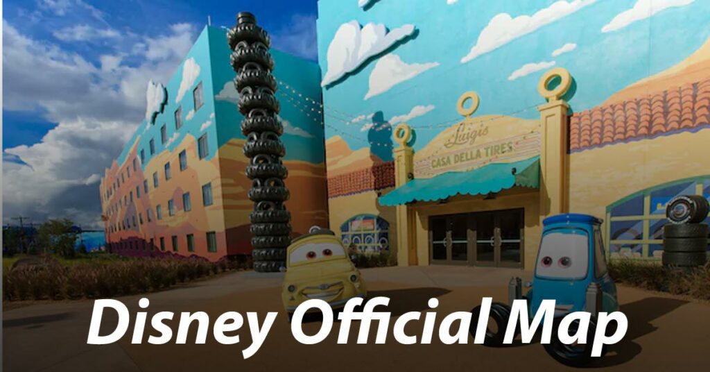 Disney’s Art of Animation Resort Map