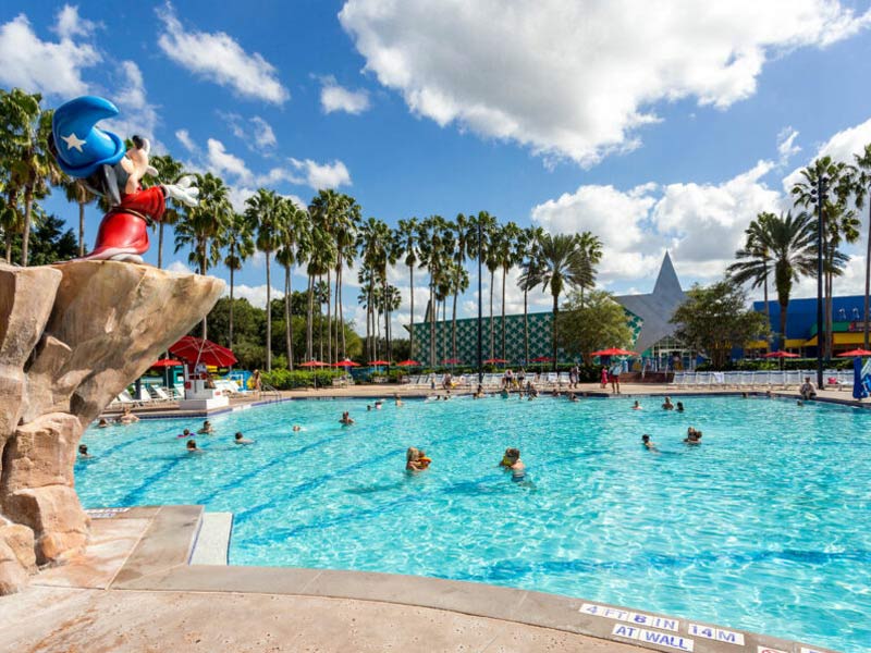 Fantasia Pool at All-Star Movies