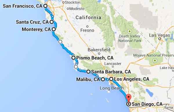 Top Stops on California's Pacific Coast Highway 1