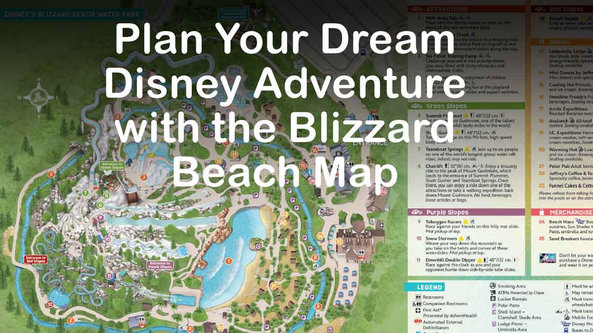 Plan Your Dream Disney Adventure with the Blizzard Beach Map