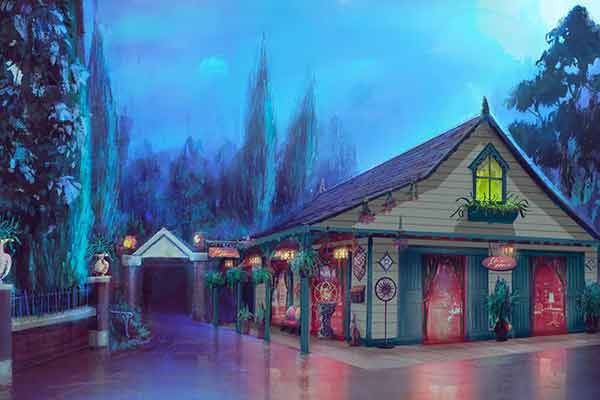Disneyland New Haunted Mansion Grounds Expansion