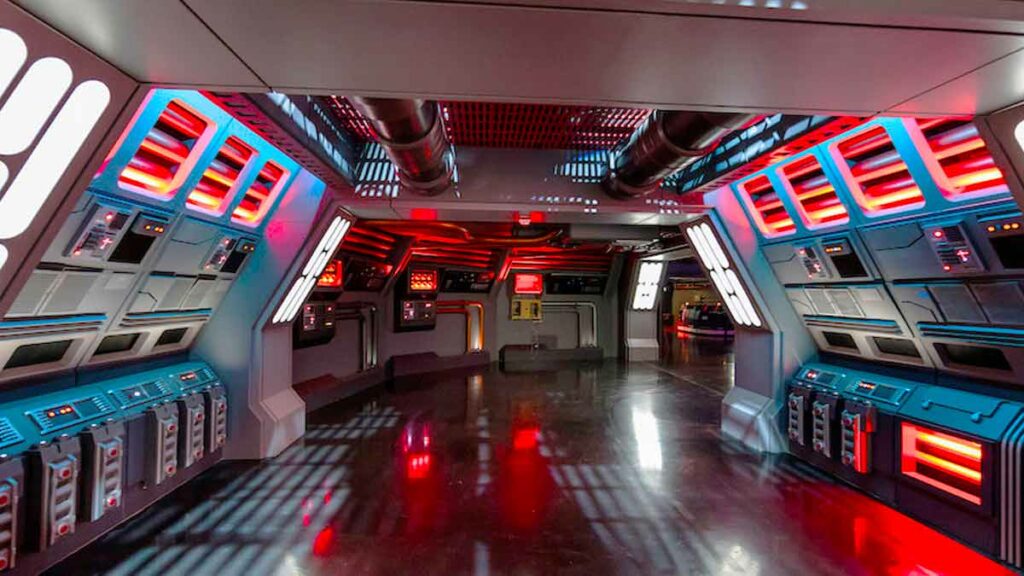 Step in the Star Tours Queue Leading to a Spectacular World