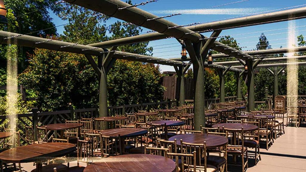 Hungry Bear Restaurant Outdoor Seating