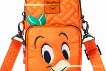 Lug bag design featuring the beloved Orange Bird
