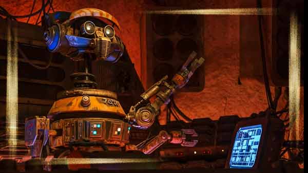 Meet the Droids of Star Wars: Galaxy’s Edge: DJ R-3X