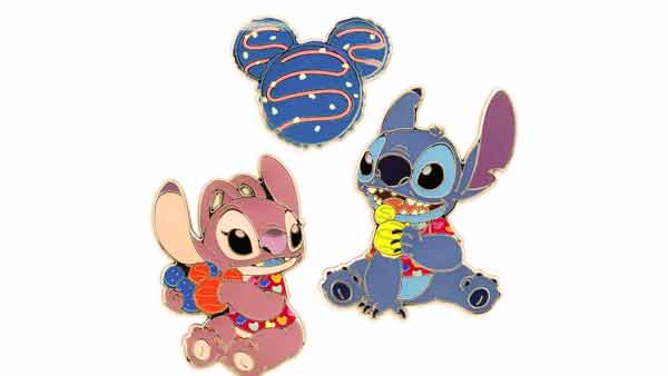Stitch Attacks Snacks Pin Set – Macaron – March – Limited Release