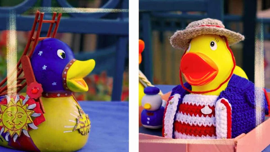 characters at duck races
